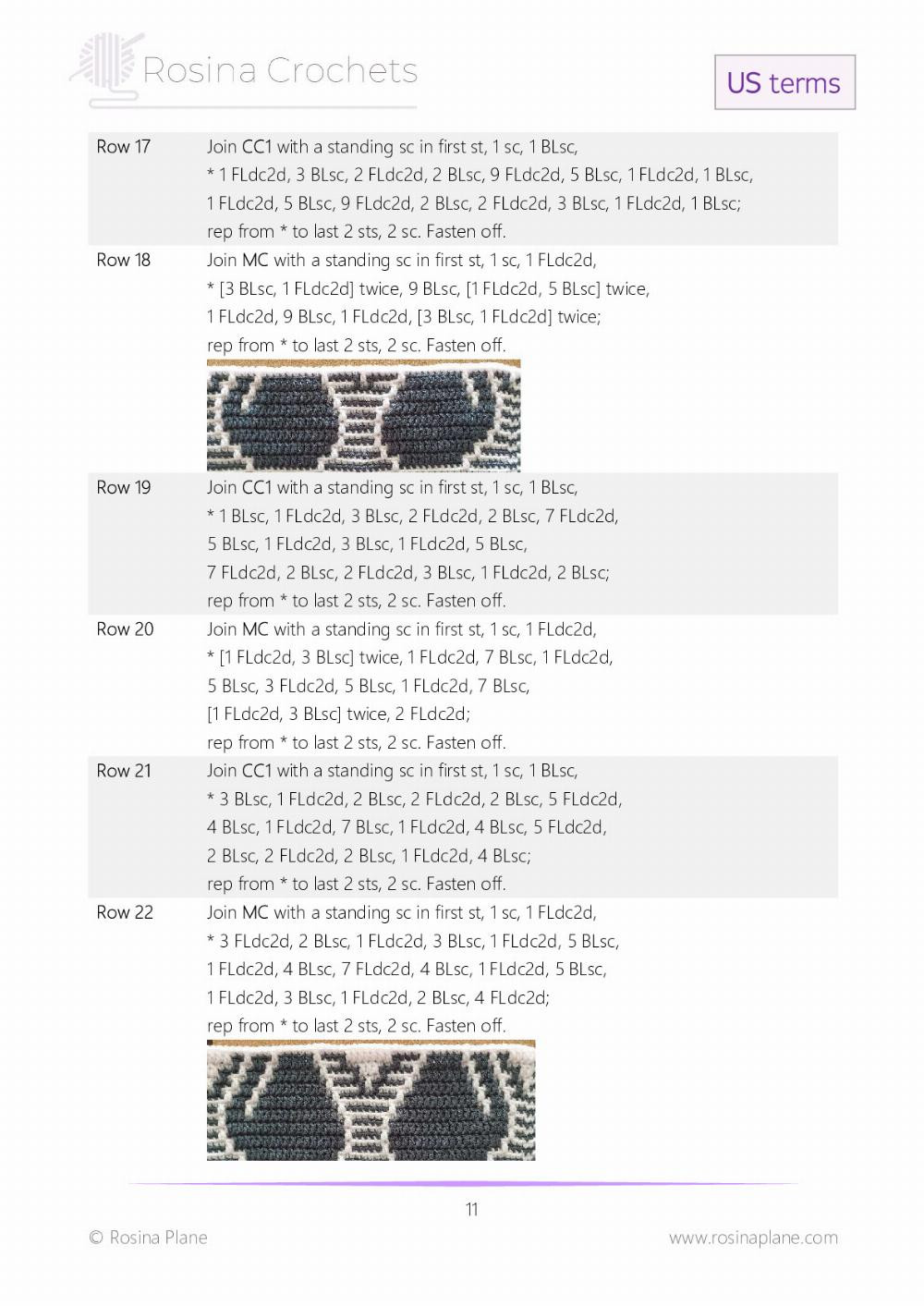 Meow! Overlay Mosaic Crochet Pattern for Cat Lovers