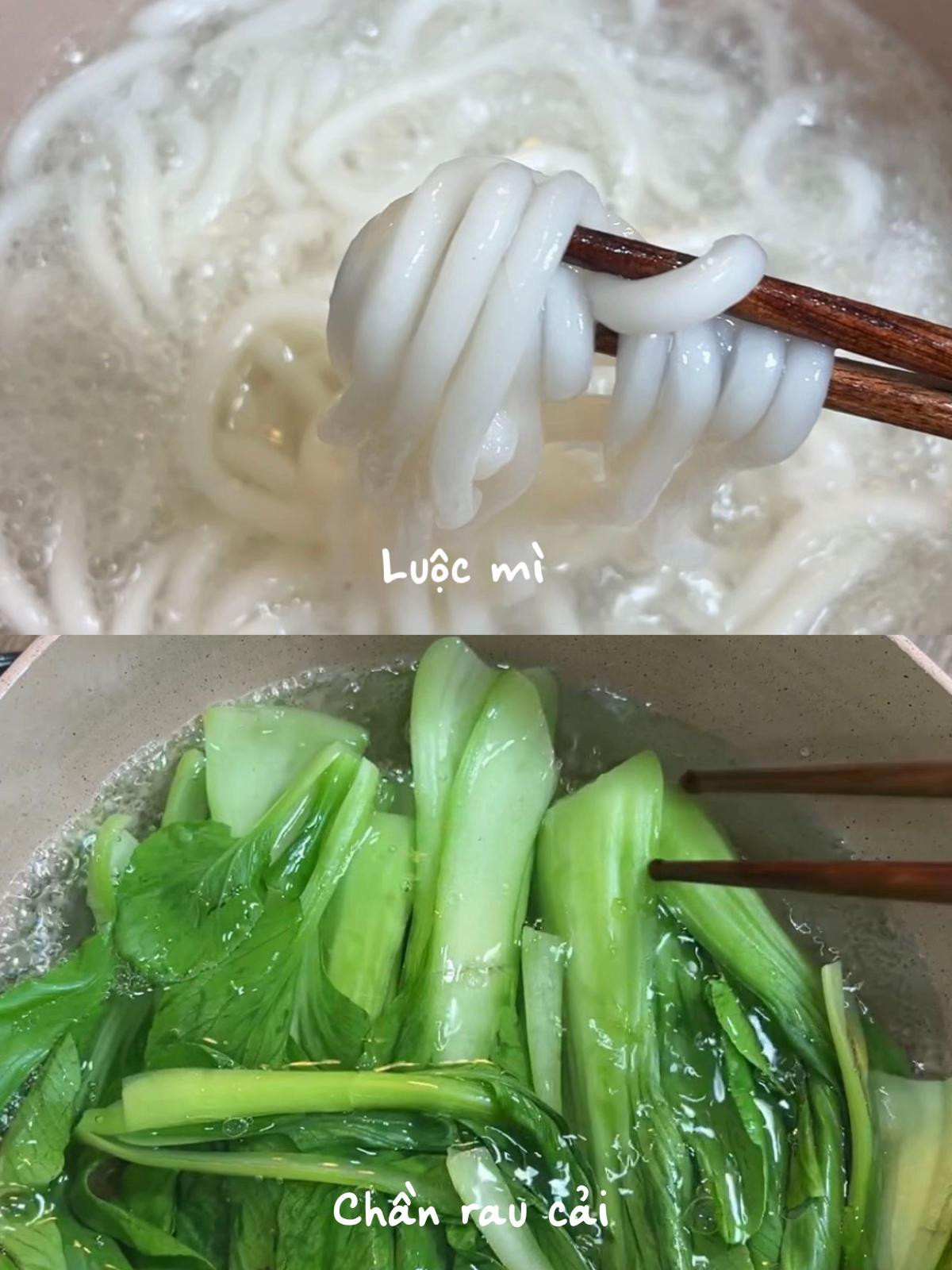 Mì Udon Xào Thịt Băm Ngon Tuyệt Cú Mèo