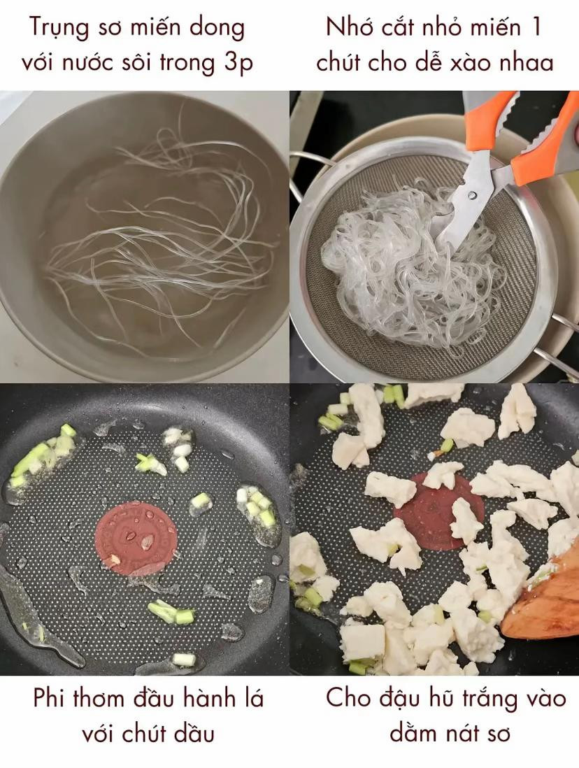 Miến Xào Chay Ngũ Sắc Hấp Dẫn Và Đậm Đà