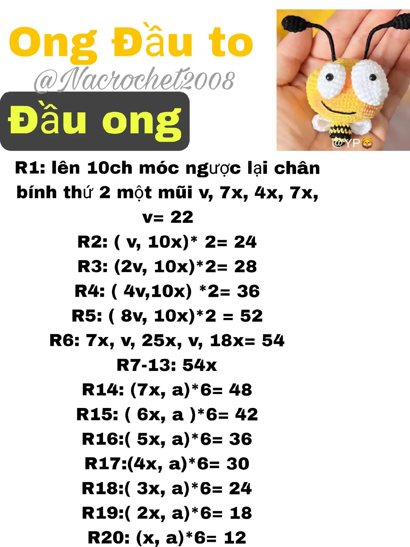 mình có chart ong đầu to cho bạn nào cần