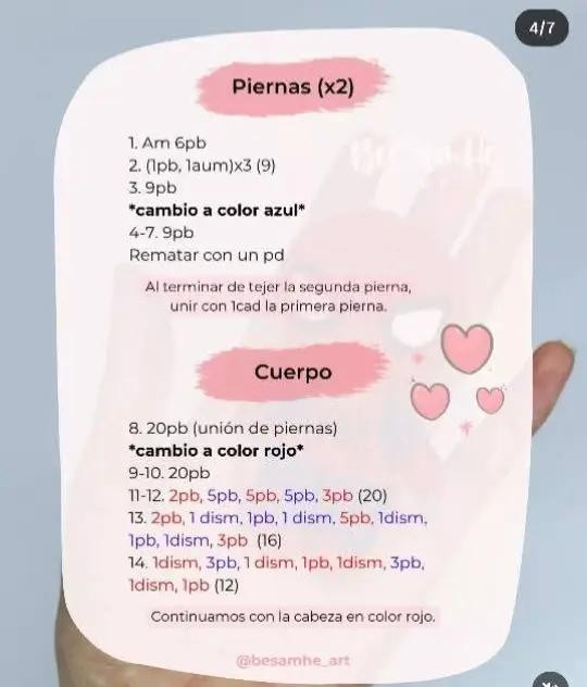 mini hombre araña amigurumi crochet paso a paso