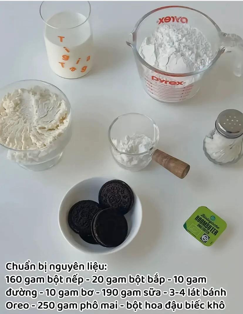 Mochi Đậu Biếc Nhân Dừa Ngọt Lịm