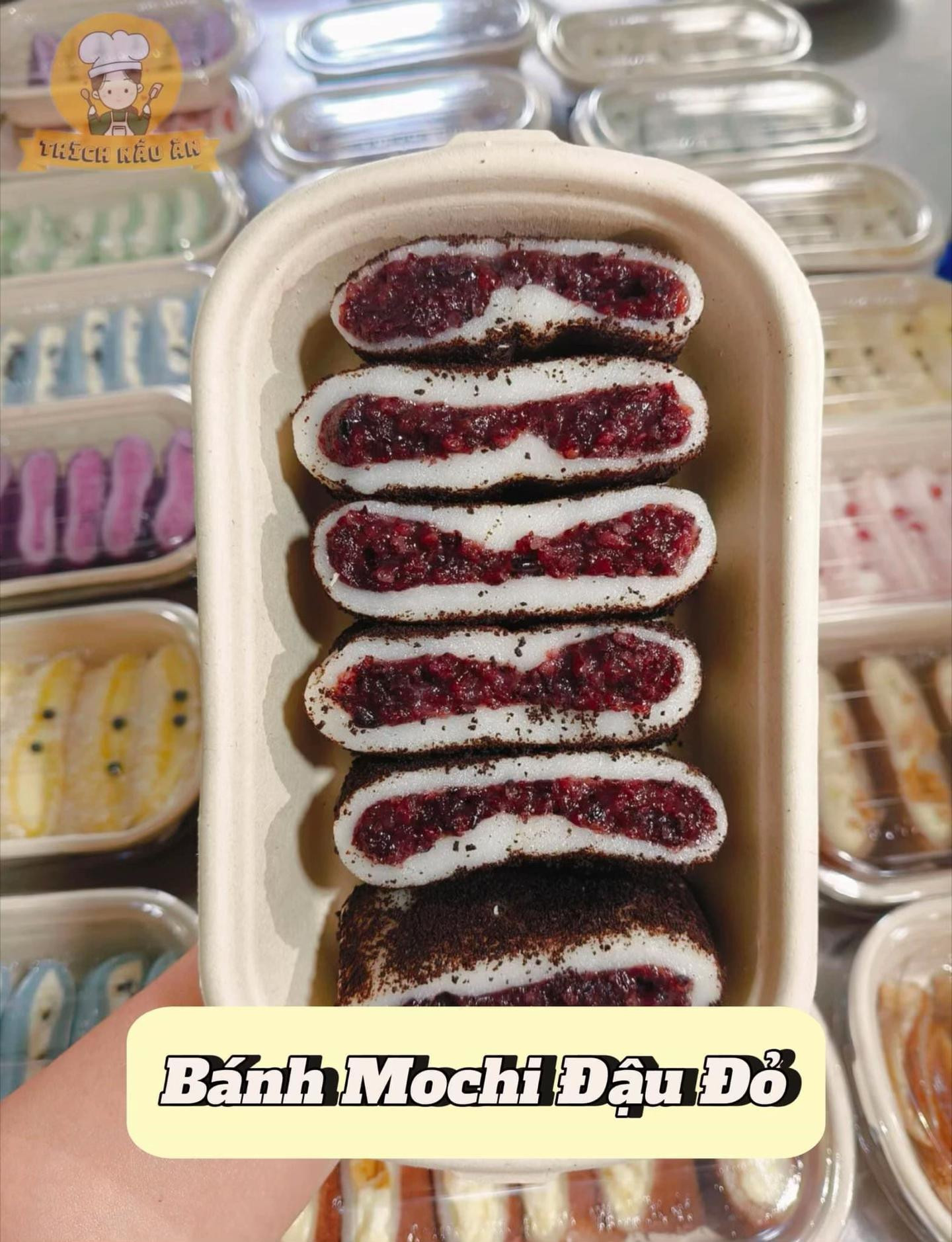 Mochi Đậu Đỏ Dẻo Ngọt Vị Truyền Thống