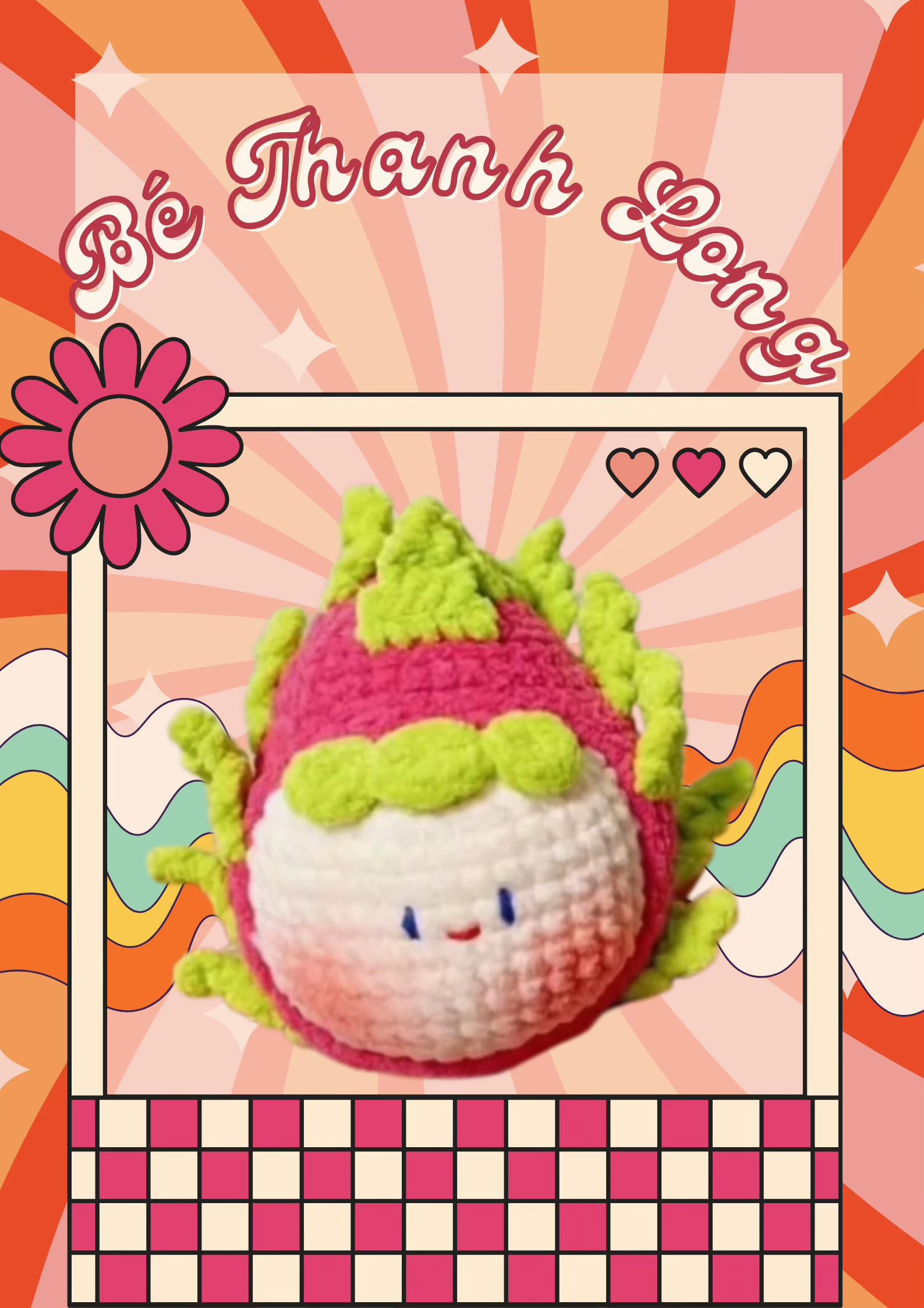 mochi dâu, mochi lê, mochi thanh long,