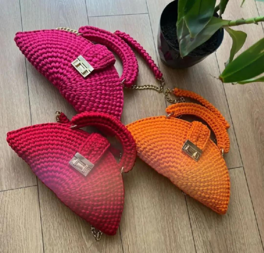 ✨ Moon Bags de Crochê: o charme artesanal que conquista corações! 🌙