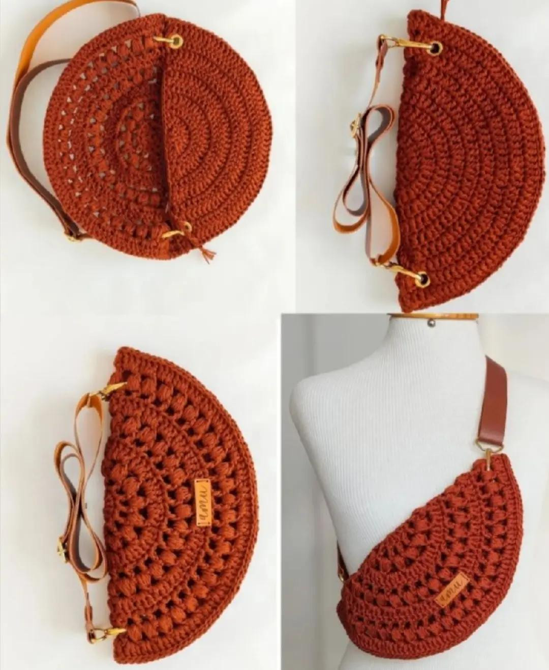 ✨ Moon Bags de Crochê: o charme artesanal que conquista corações! 🌙