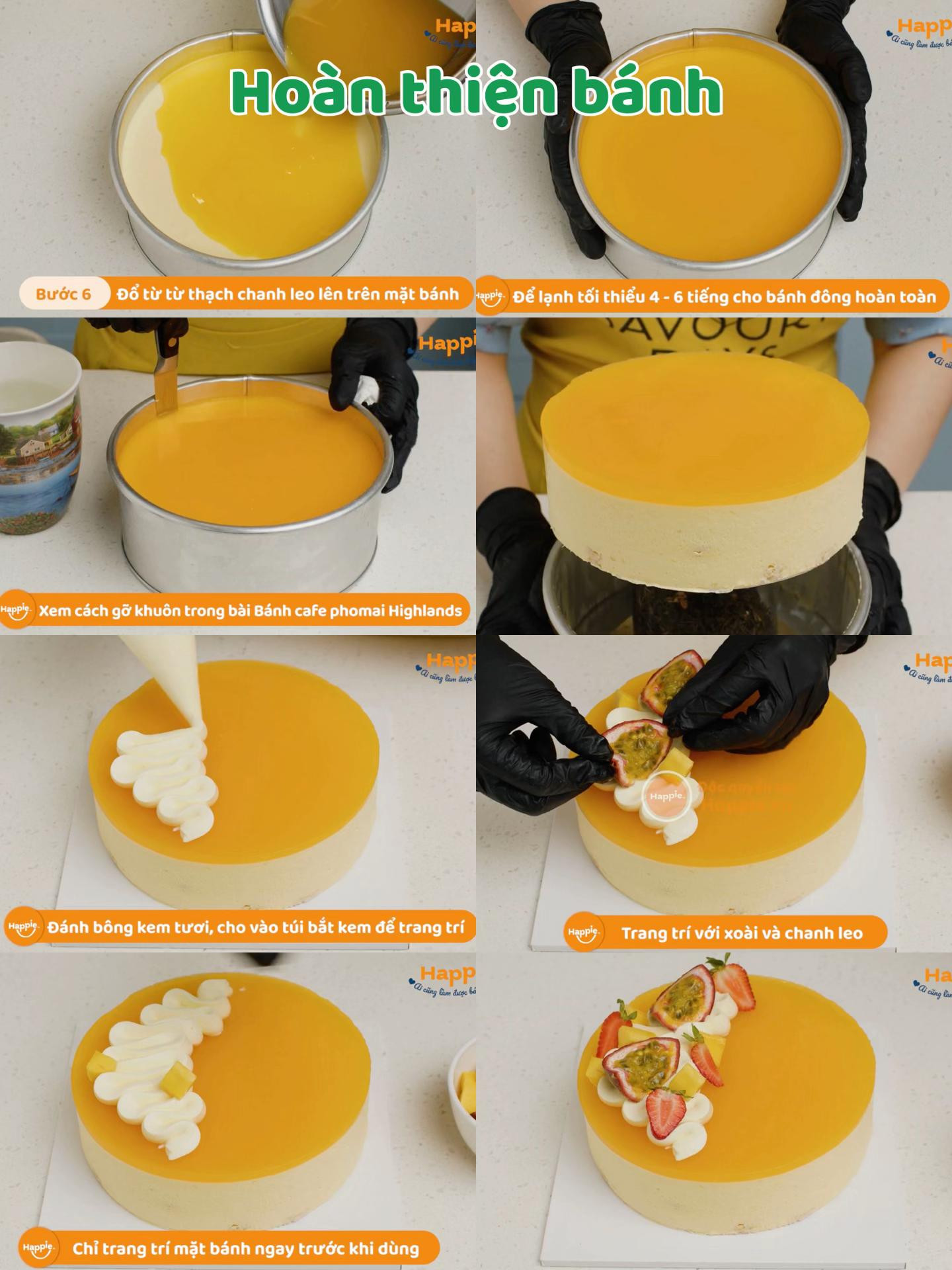 Mousse Chanh Leo Mát Lạnh Vị Hè