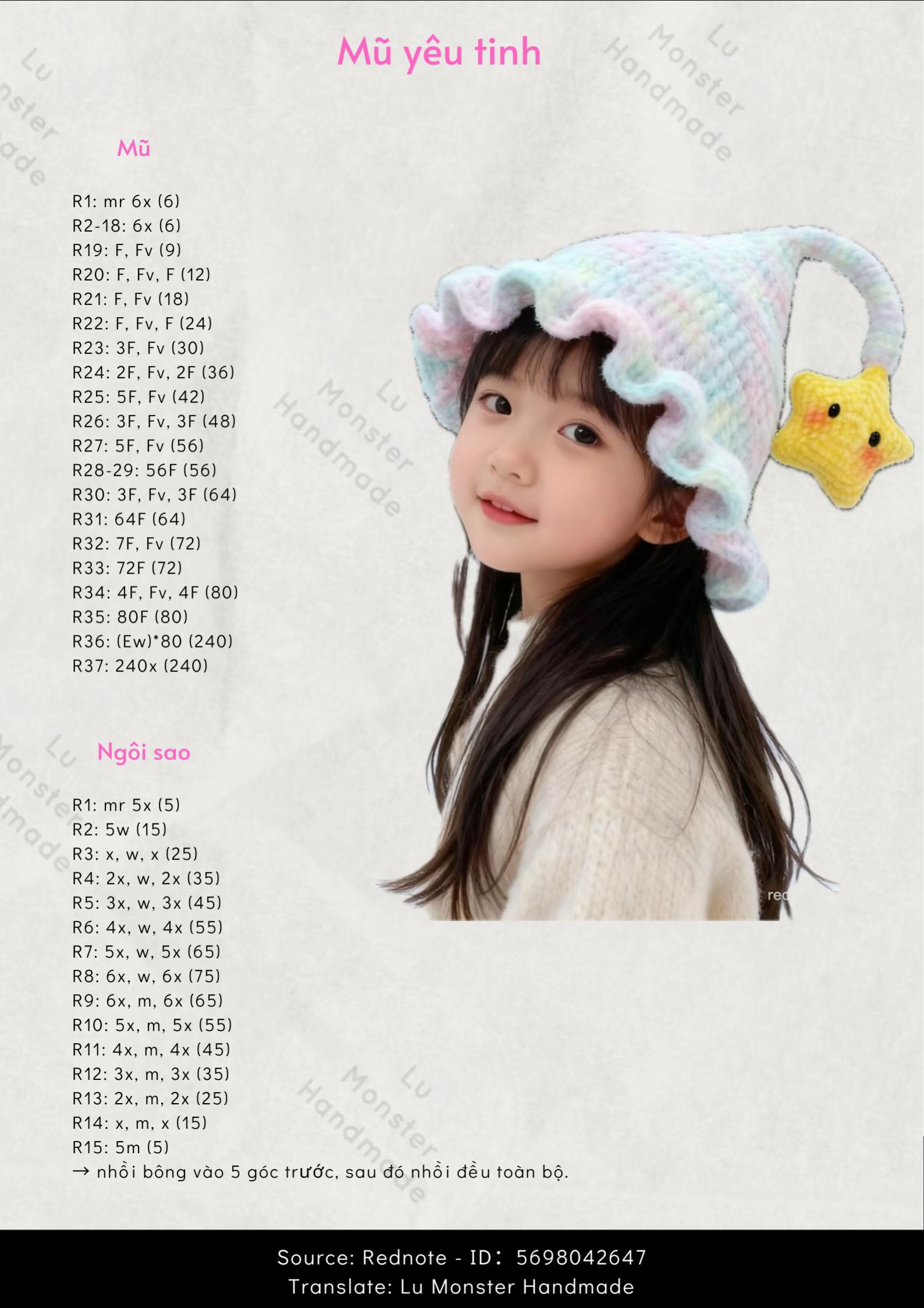 Mũ em bé 1-3 tuổi