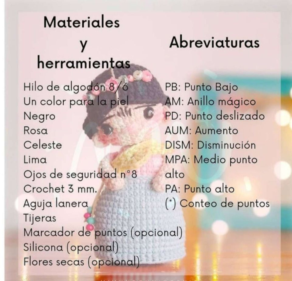Muñeca de crochet Frida con patrón gratuito y fácil