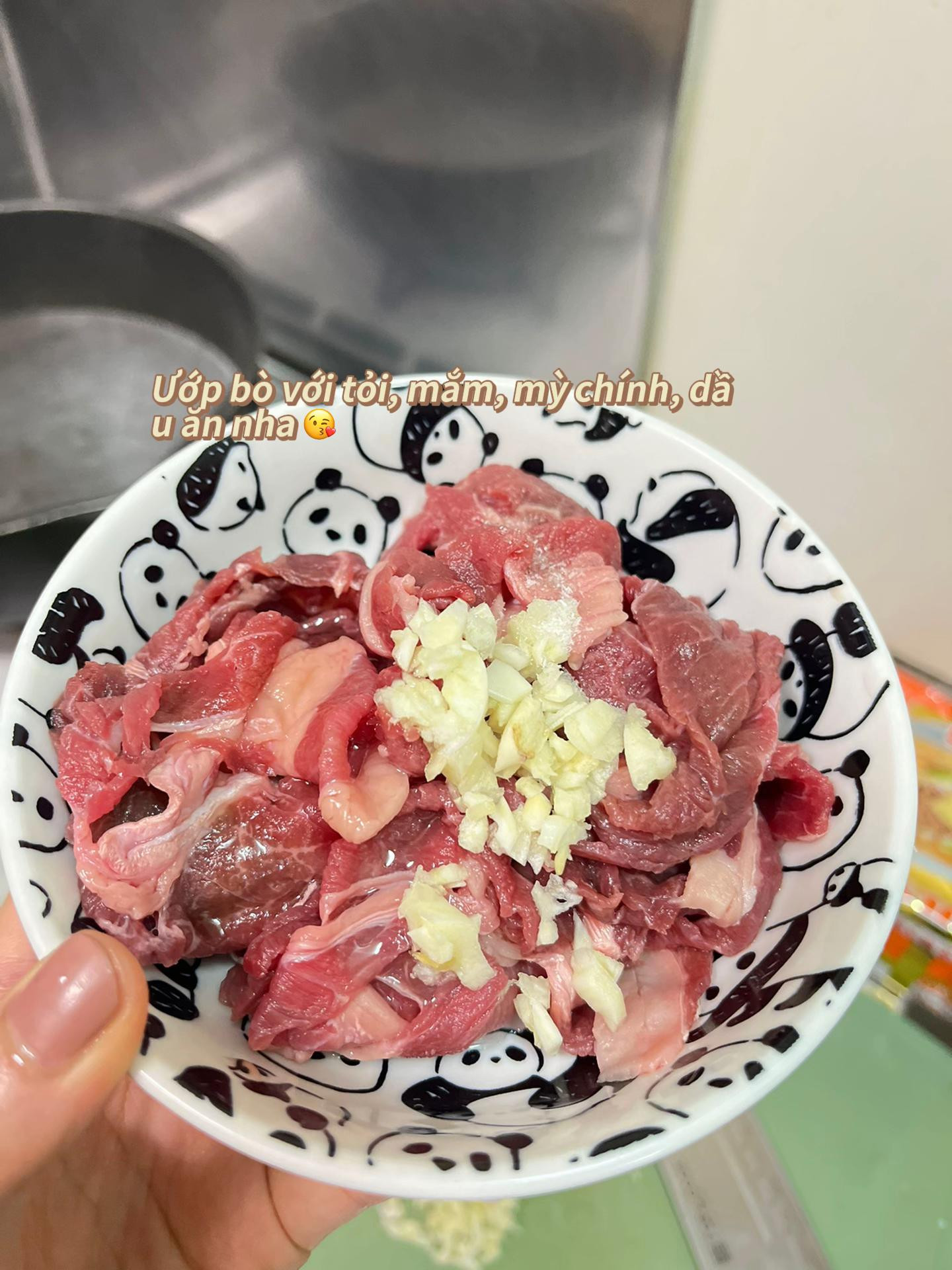 Mỳ xào bòa rau muống