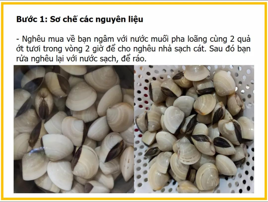 Nghêu Hấp Gừng Thơm Lừng, Đậm Đà Hương Vị Biển