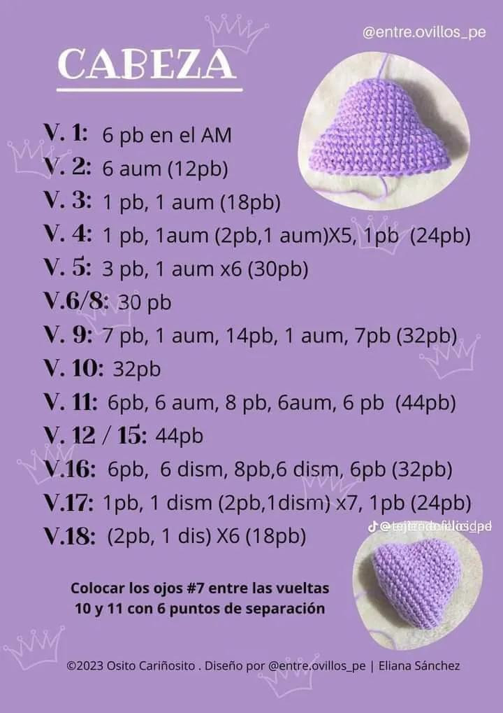 Osito cariñosito para tejer con amor y creatividad