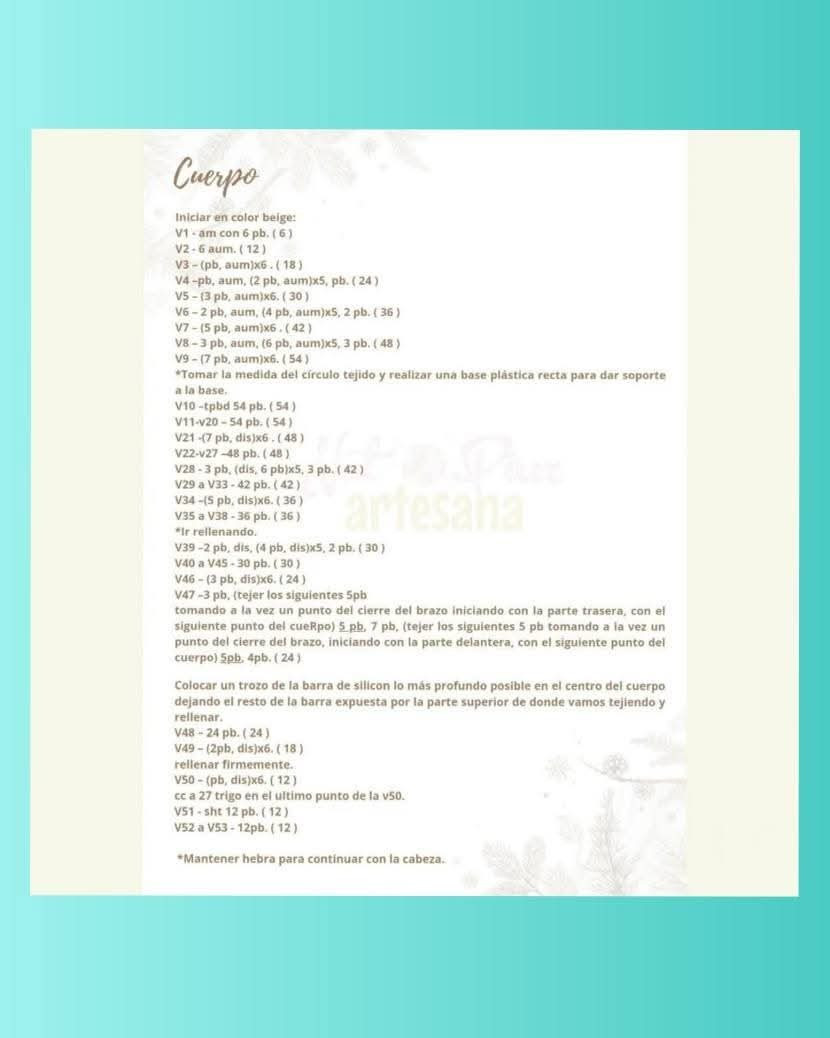 Patrón amigurumi de la Sagrada Familia de Nazaret