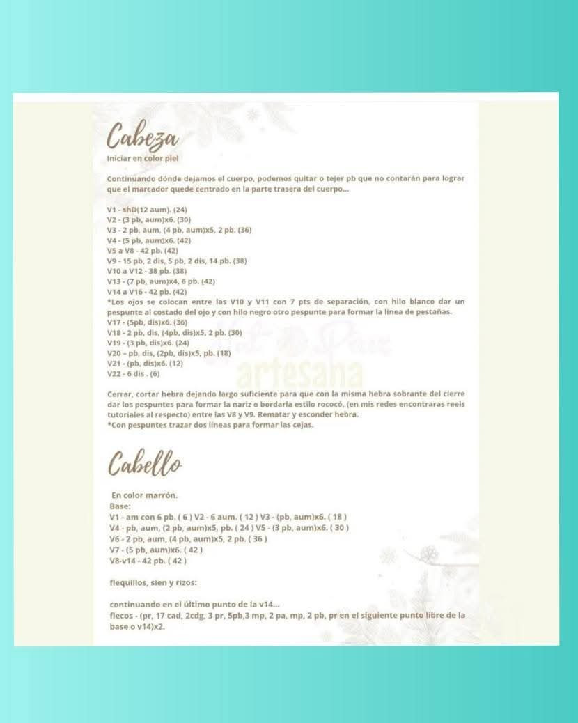 Patrón amigurumi de la Sagrada Familia de Nazaret