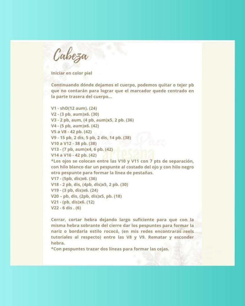 Patrón amigurumi de la Sagrada Familia de Nazaret