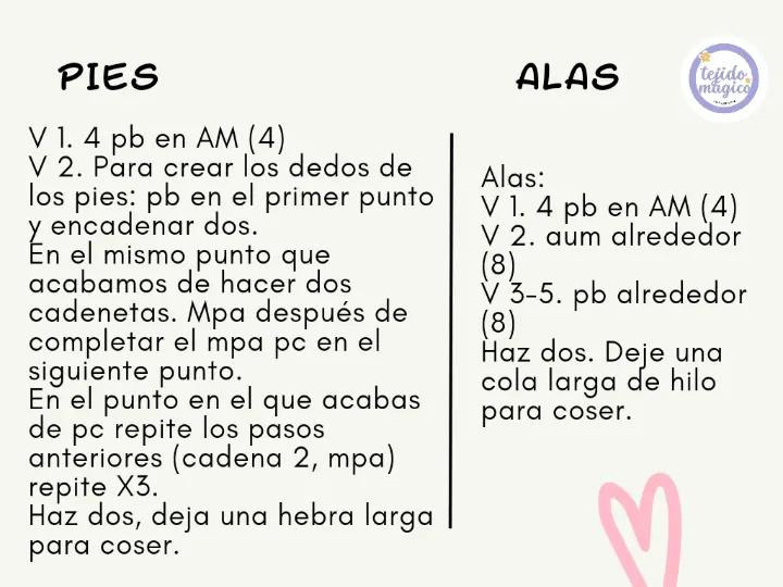 Patrón de amigurumi de pato adorable y fácil de hacer