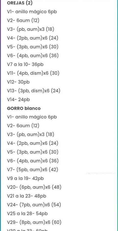 Patrón de Amigurumi de Pitufo Vanidoso para Juguete Hecho a Mano