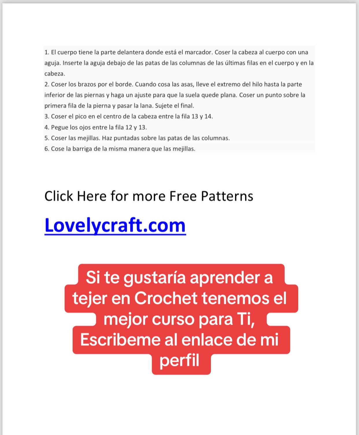 Patrón de amigurumi de pollito en traje de conejo azul