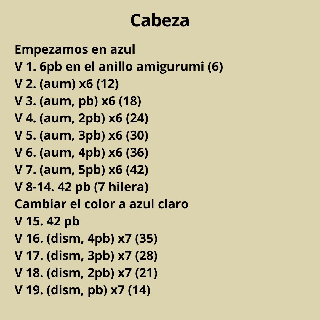 Patrón de amigurumi de Stitch para principiantes