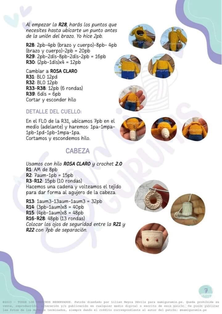 Patrón de amigurumi de Woody para fans de RM