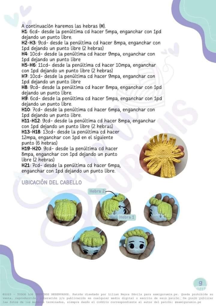 Patrón de amigurumi de Woody para fans de RM