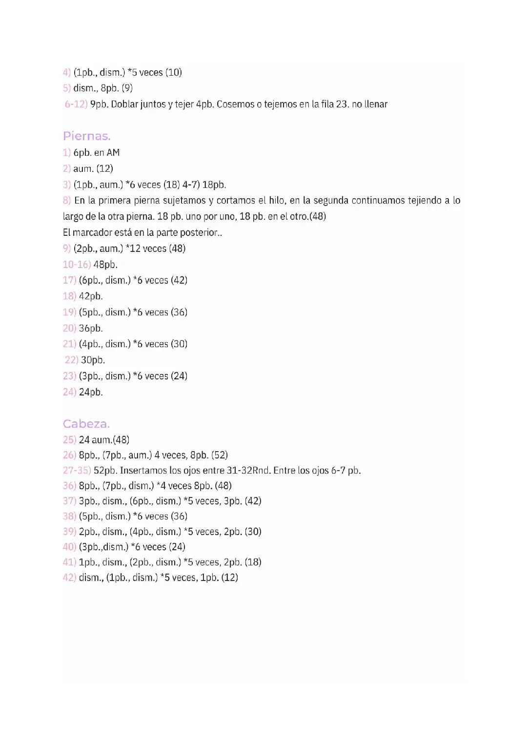 Patrón de Amigurumi: Gatito Gunyasha