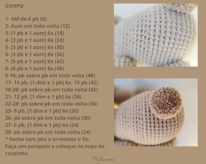 Patrón de amigurumi: Osito dormilón con gorro azul