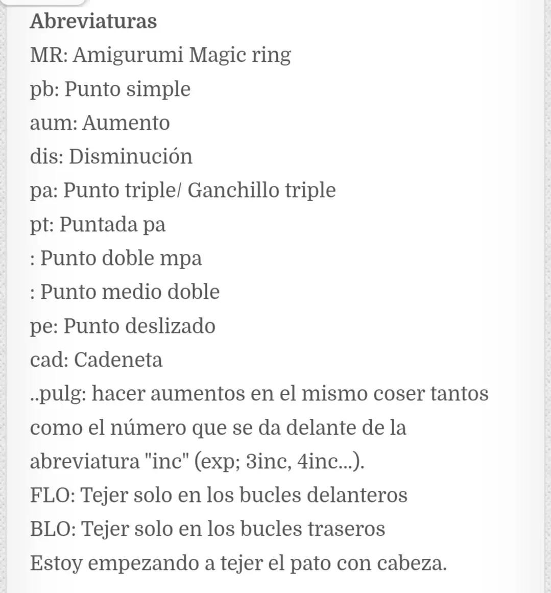 Patrón de amigurumi: pato amarillo adorable para principiantes