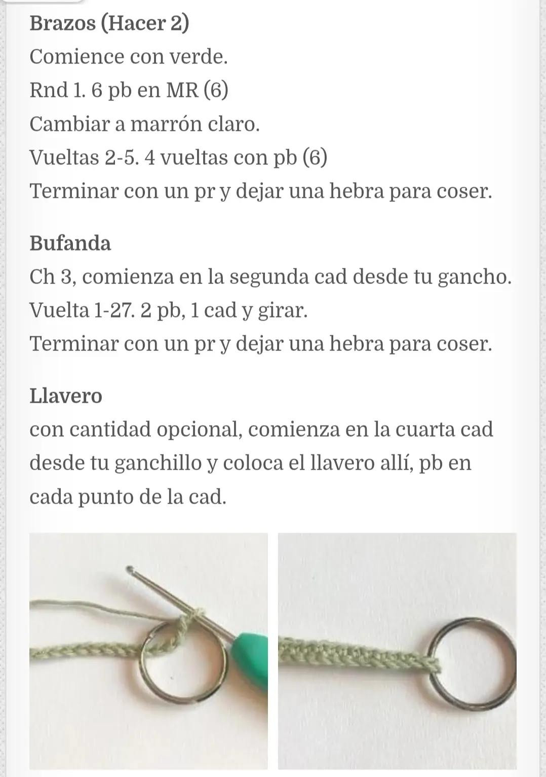 Patrón de amigurumi: pequeño maestro verde con orejas grandes