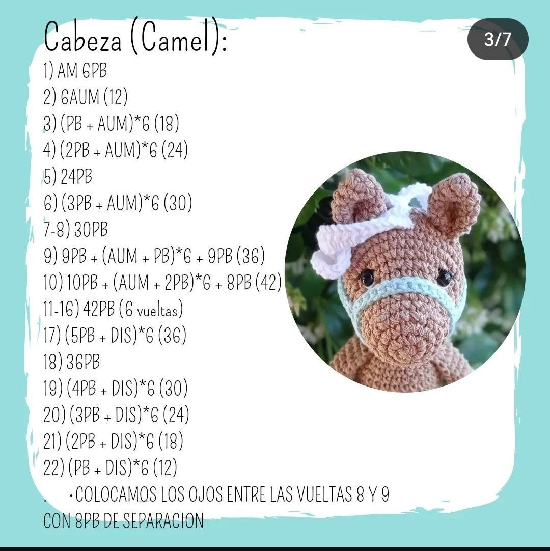 Patrón de caballito a crochet fácil y encantador