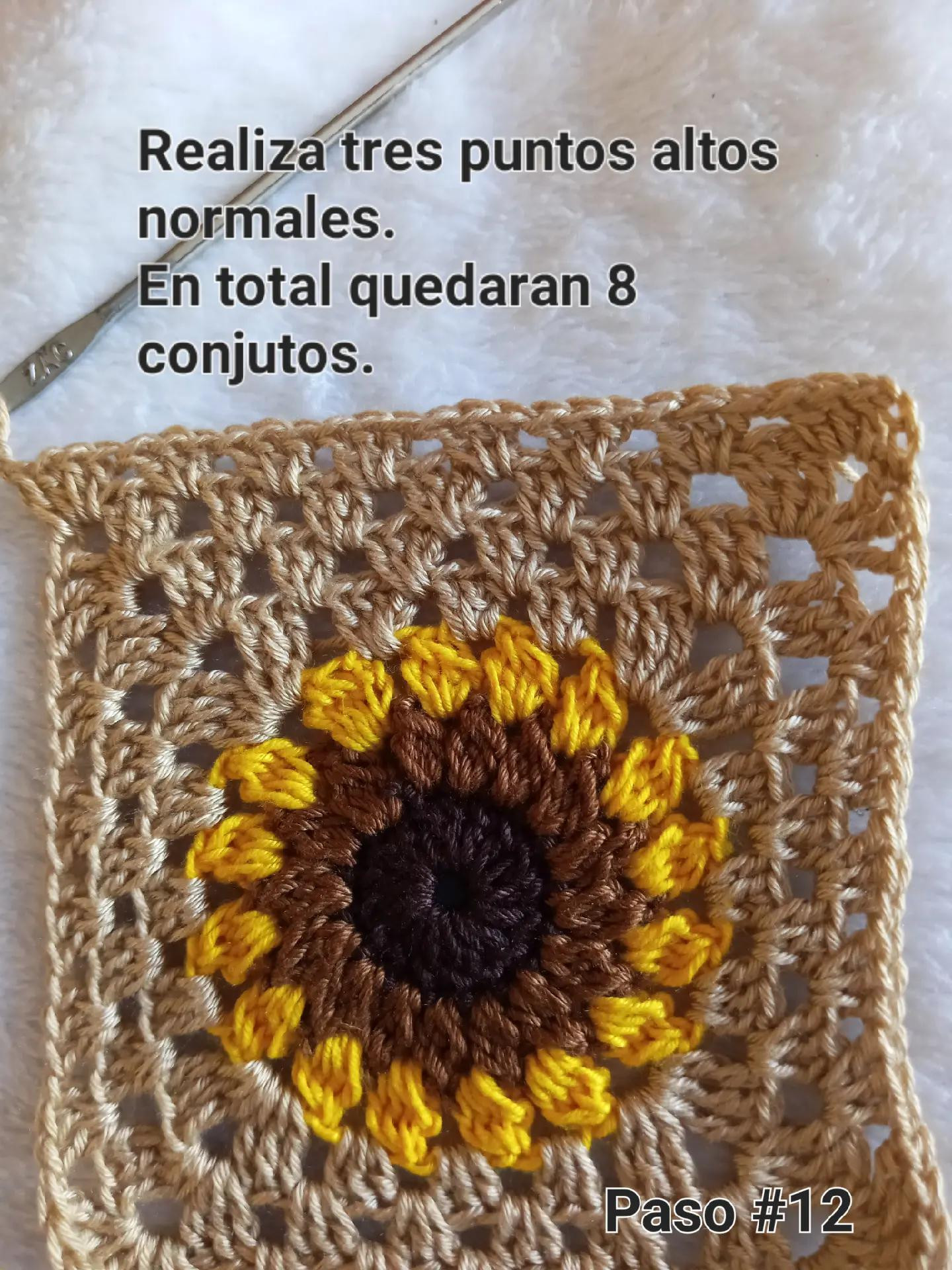 Patrón de Cartera de Girasol para Celular
