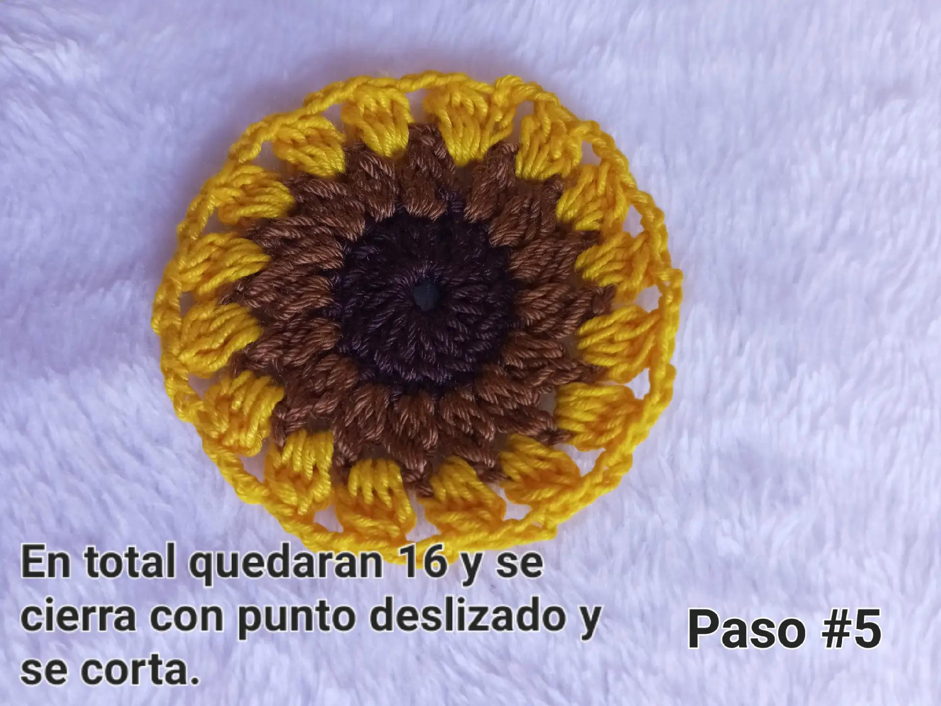Patrón de Cartera de Girasol para Celular