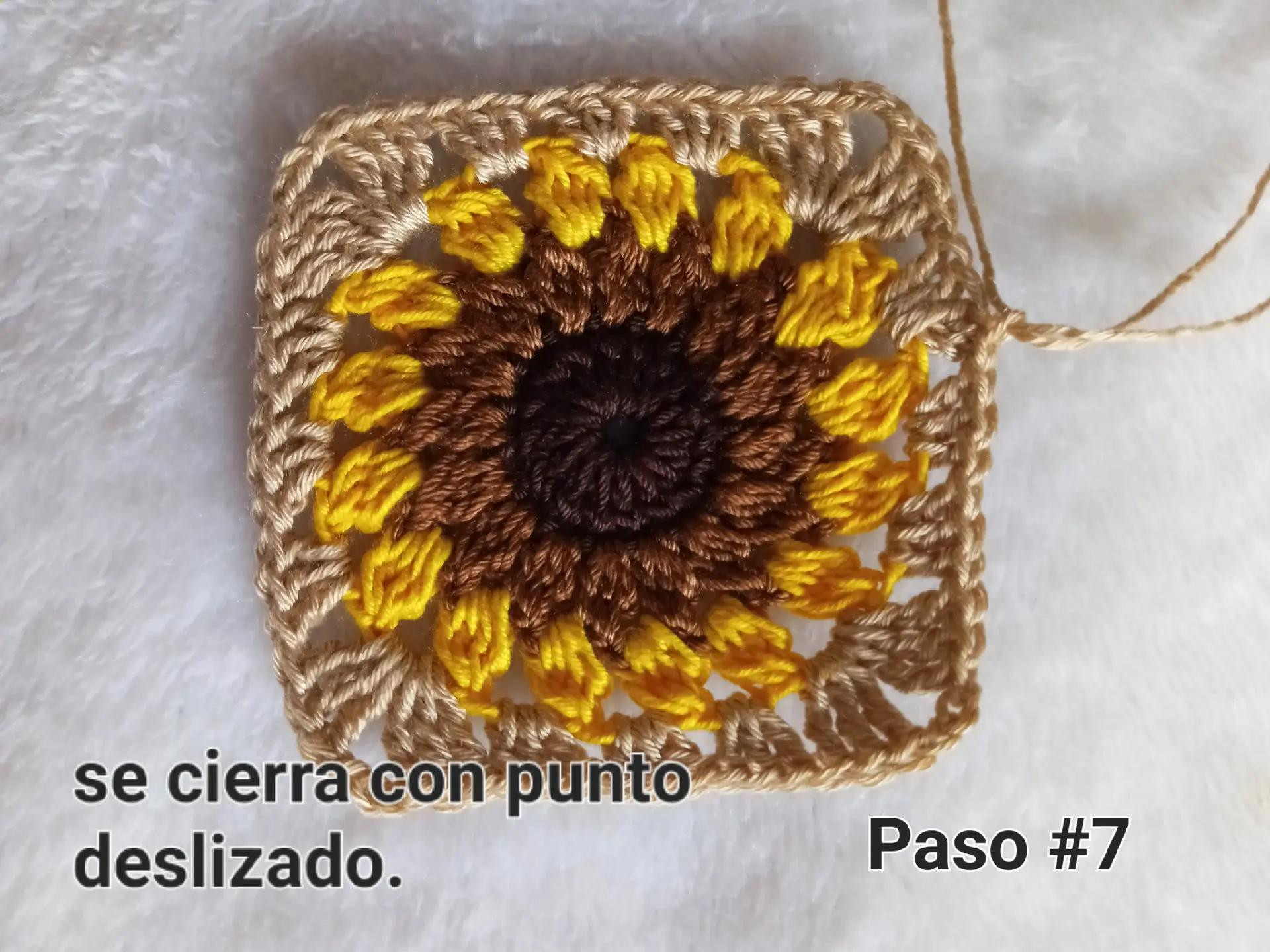 Patrón de Cartera de Girasol para Celular