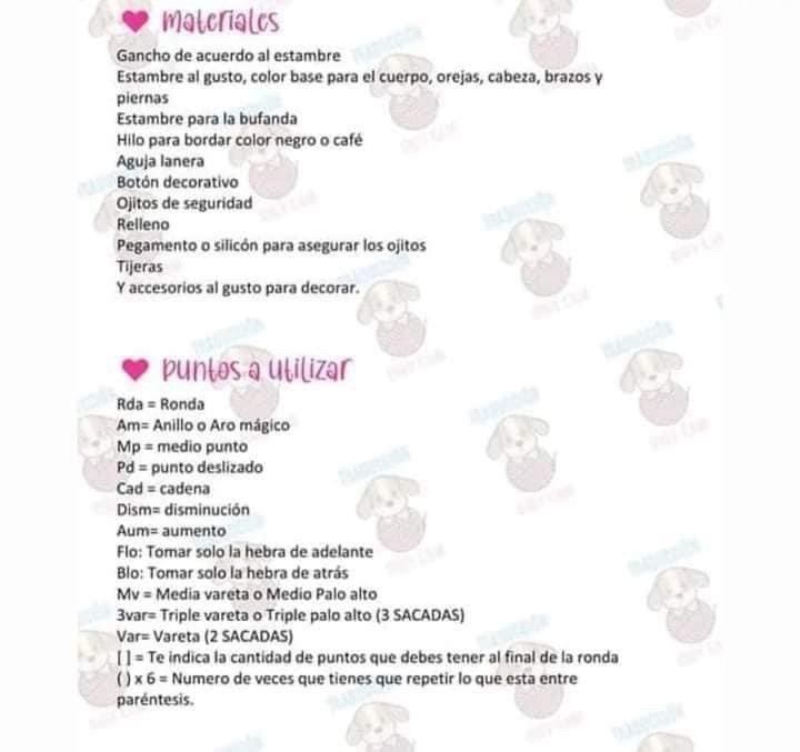 Patrón de conejo amigurumi con bufanda roja