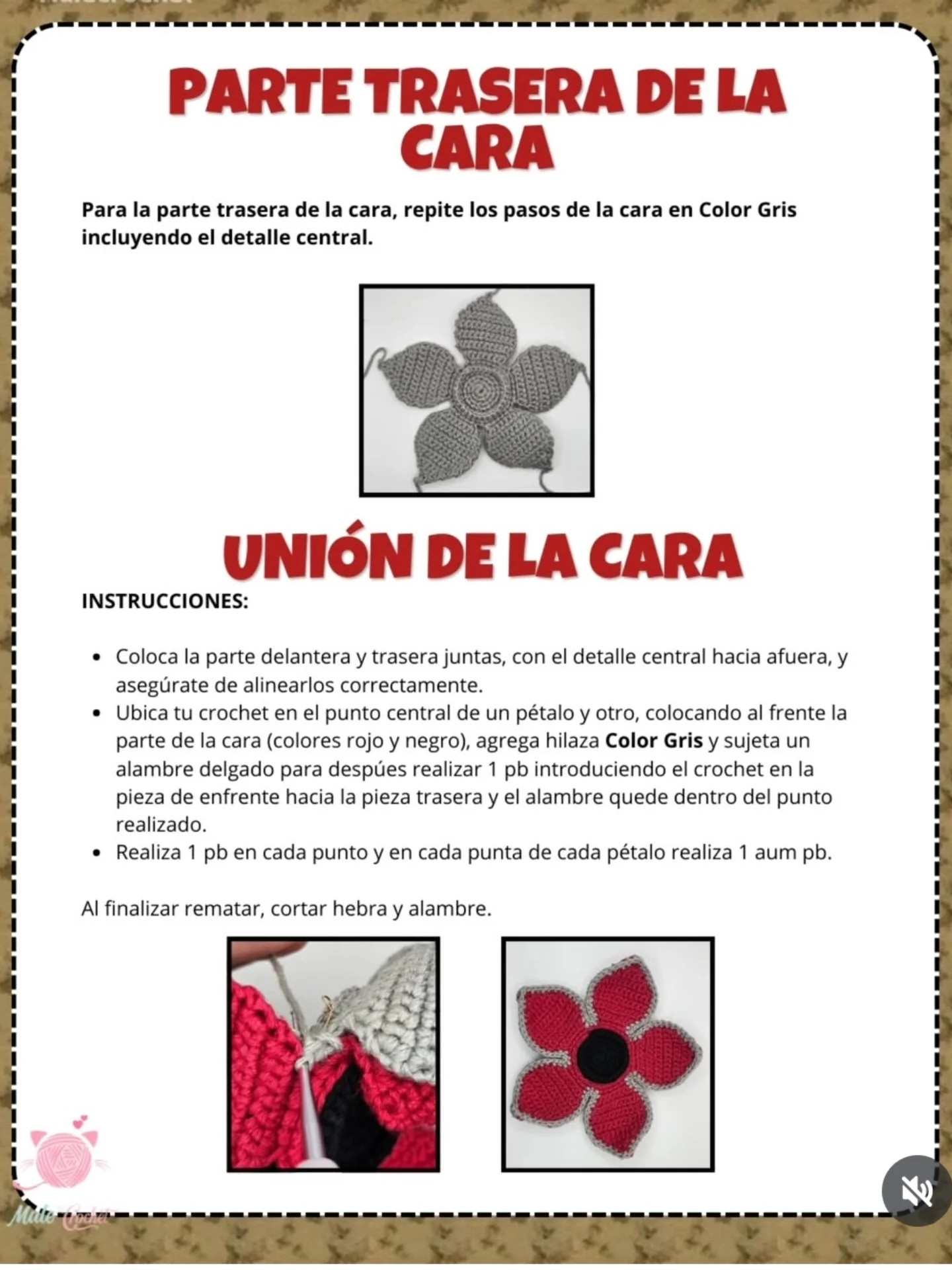 Patrón de crochet de Demogorgon para principiantes