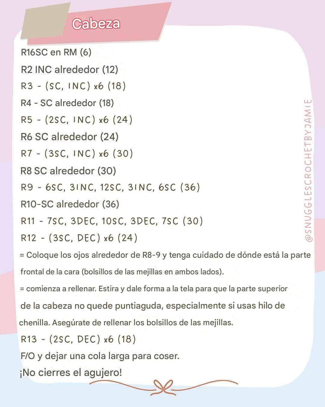 Patrón de crochet de gatito adorable para principiantes