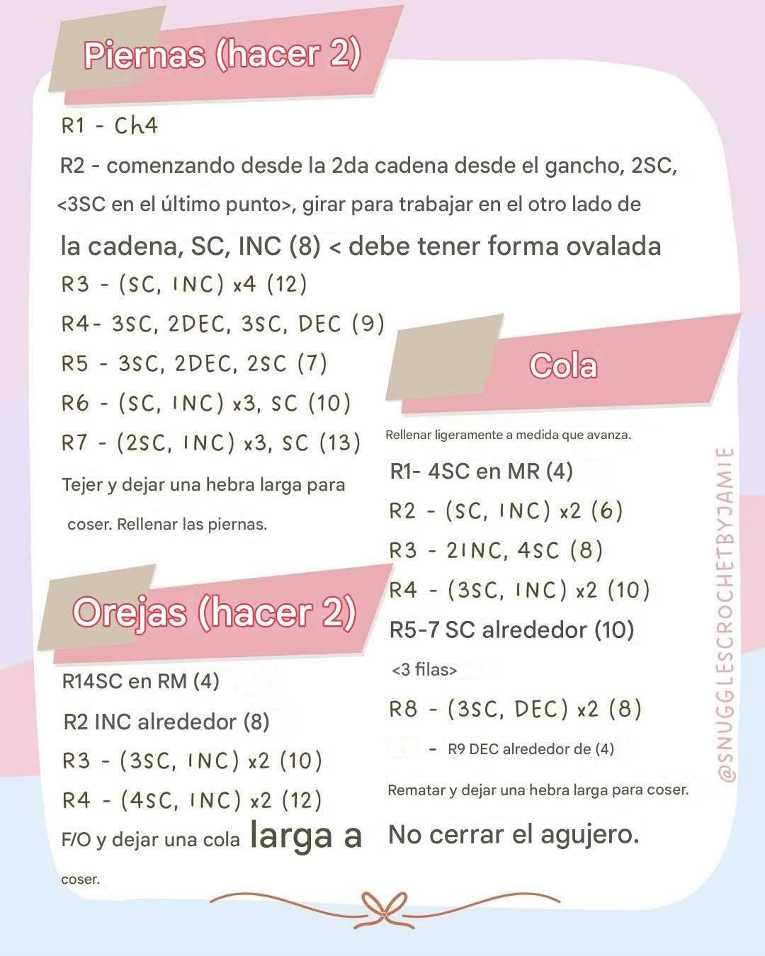 Patrón de crochet de gatito adorable para principiantes