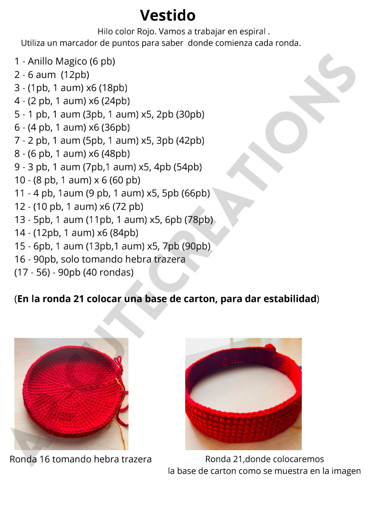 Patrón de crochet de la Virgen de Guadalupe amigurumi