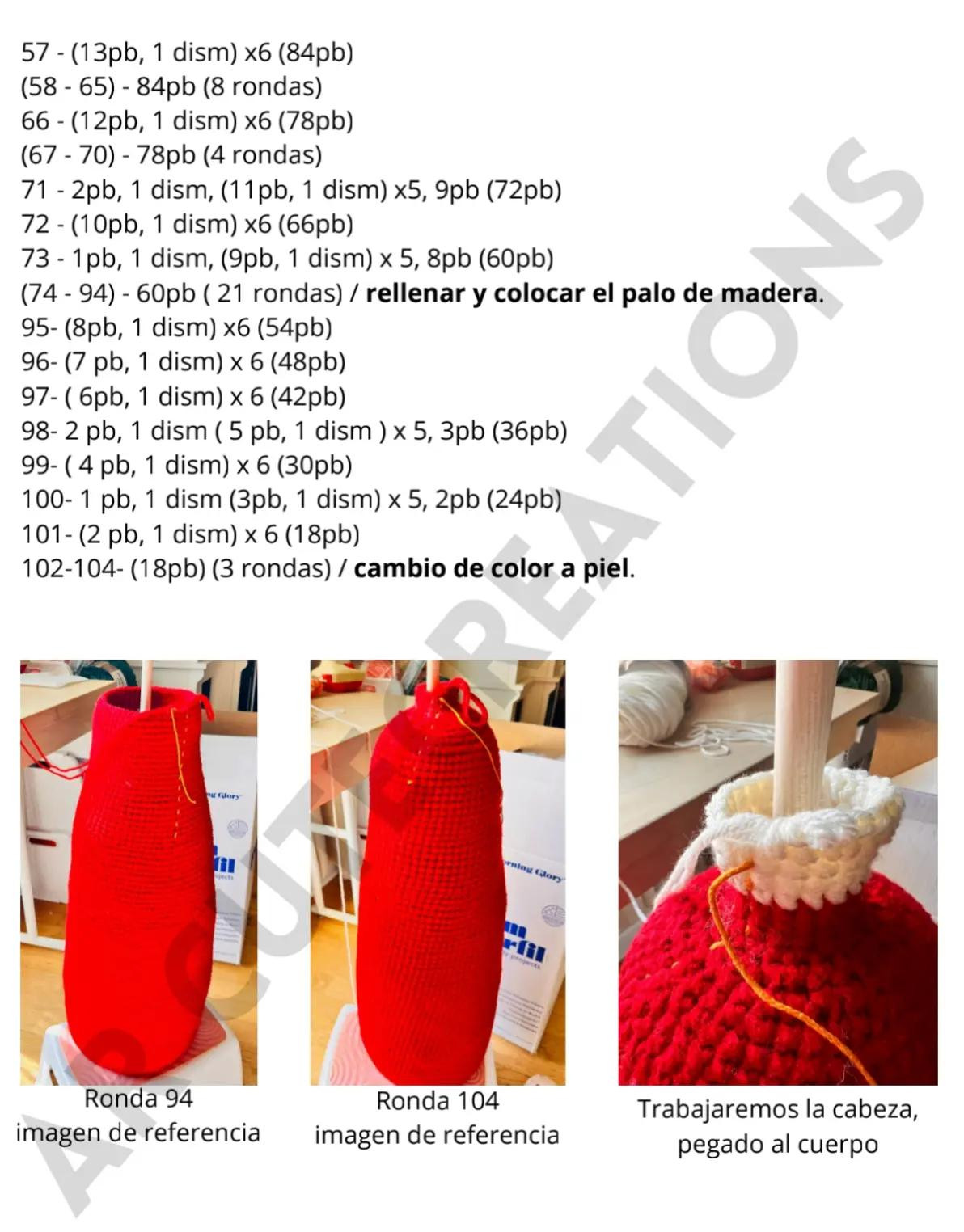 Patrón de crochet de la Virgen de Guadalupe amigurumi