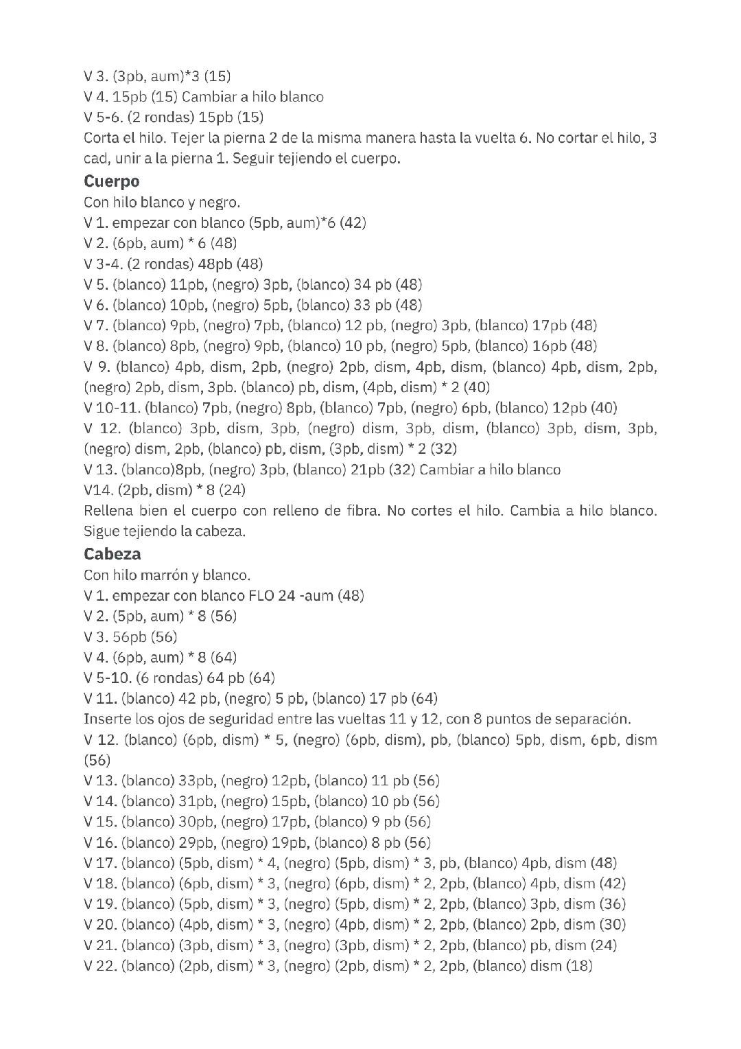 Patrón de crochet gratis: Vaca Kenji adorable