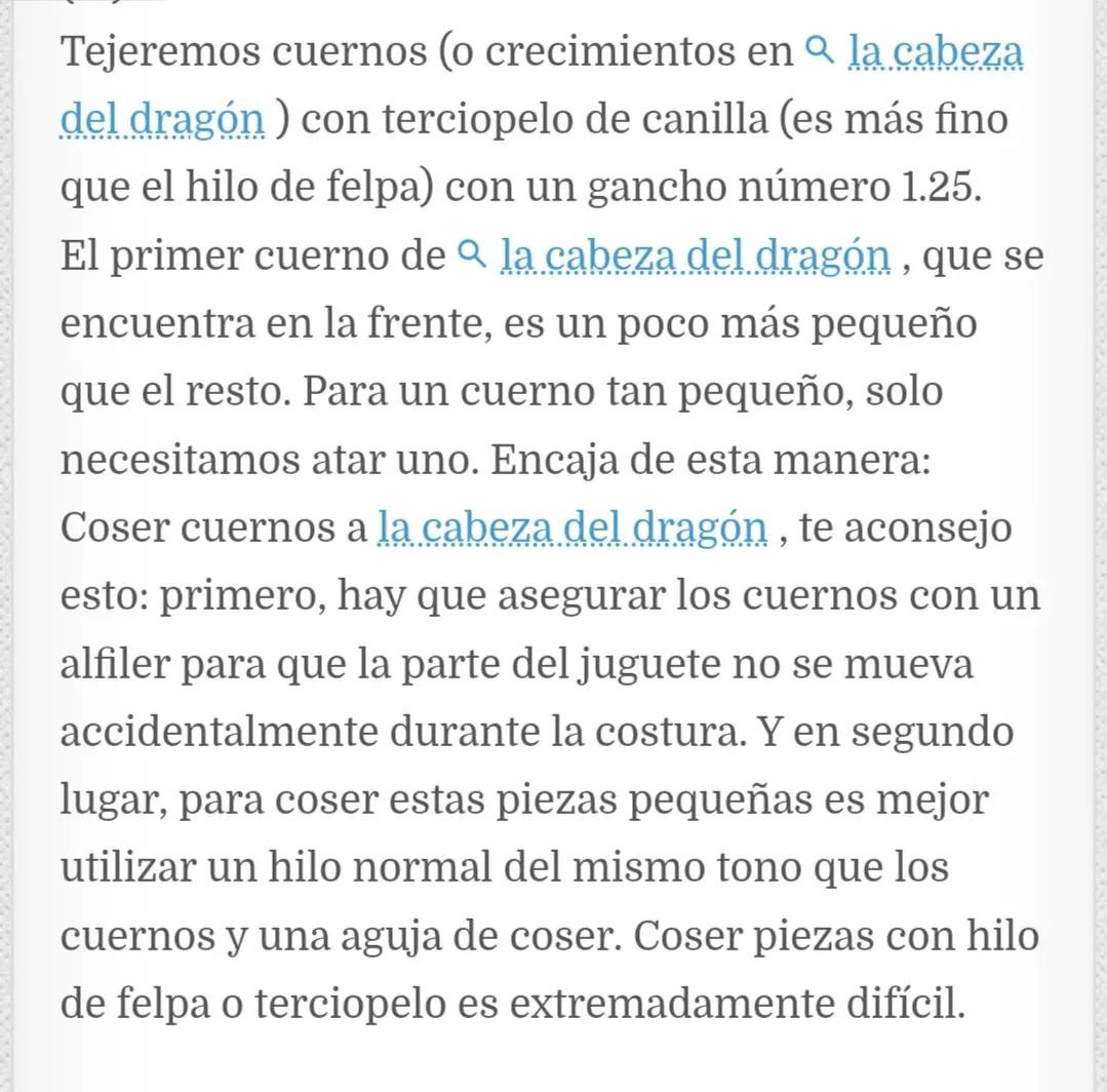 Patrón de dragón de ganchillo azul adorable para principiantes