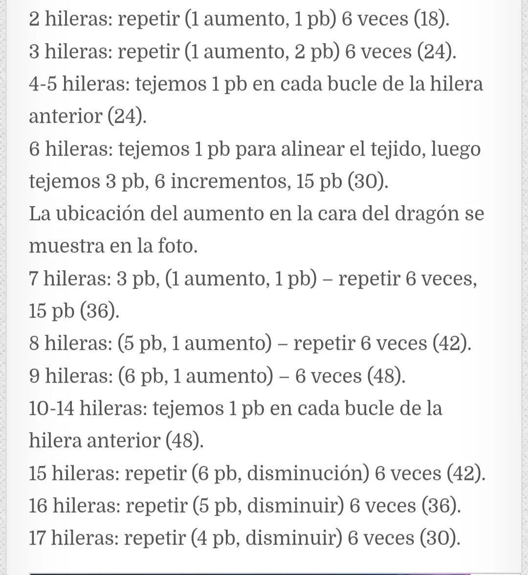 Patrón de dragón de ganchillo azul adorable para principiantes