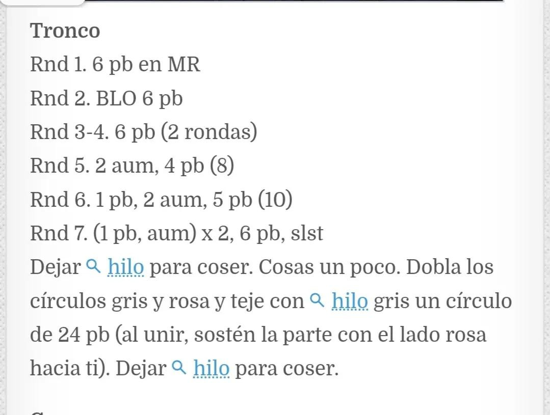 Patrón de elefante amigurumi para principiantes