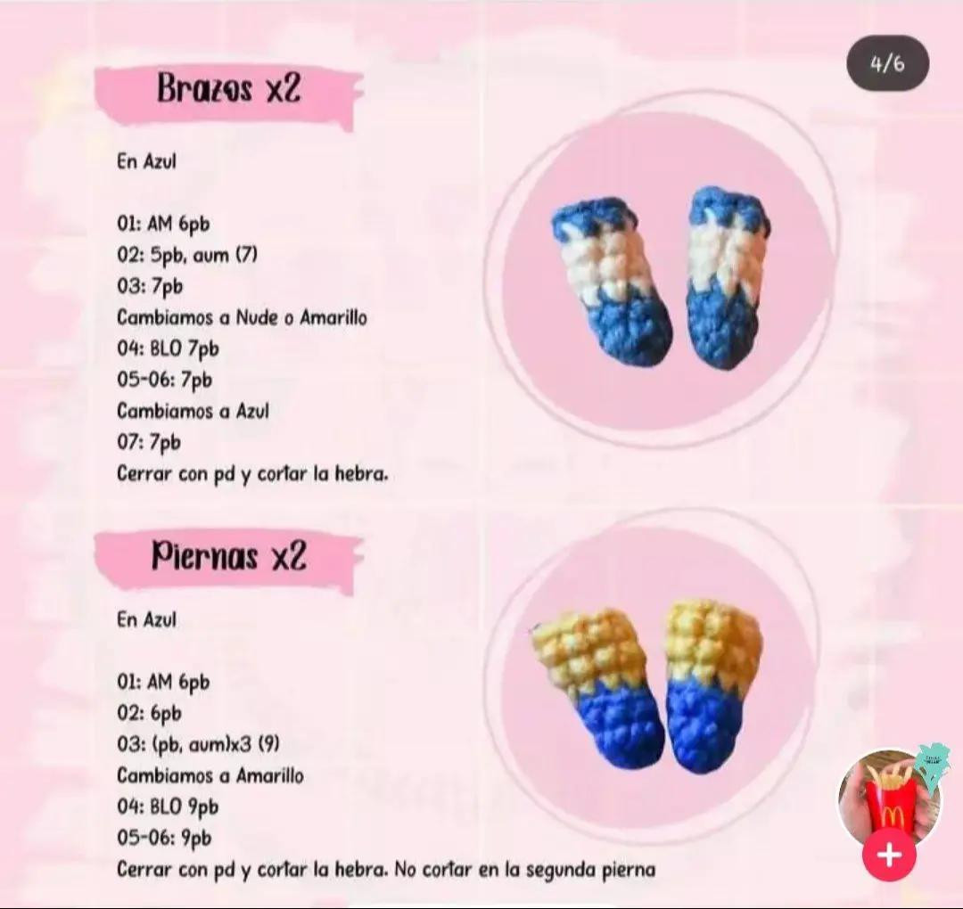 Patrón de ganchillo amigurumi de Wolverine gratis