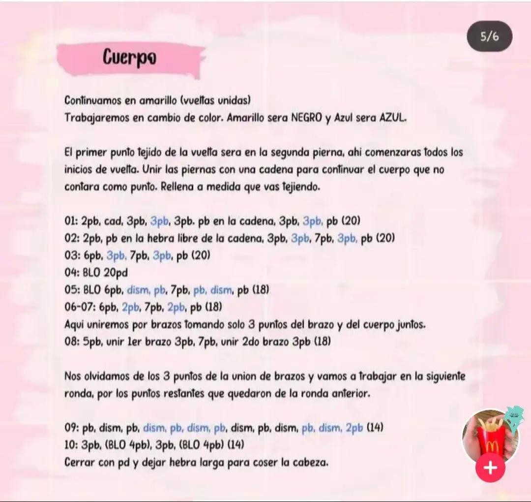 Patrón de ganchillo amigurumi de Wolverine gratis