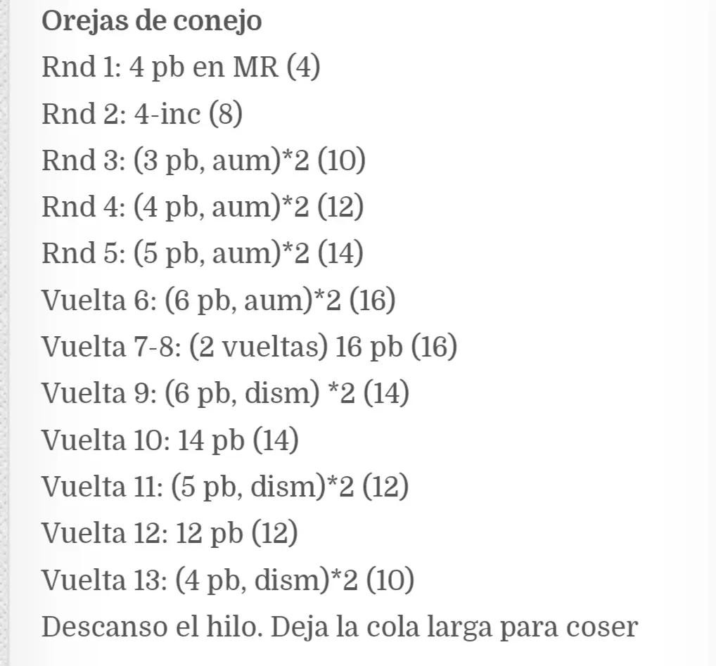 Patrón de ganchillo: gato y conejo adorables