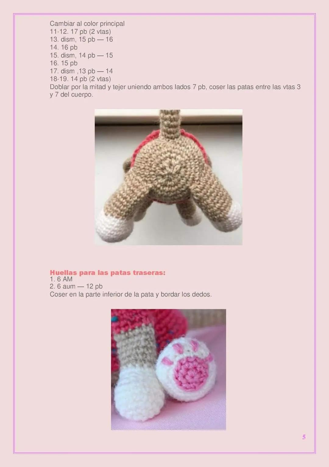 Patrón de ganchillo para hacer un perro Chihuahua adorable