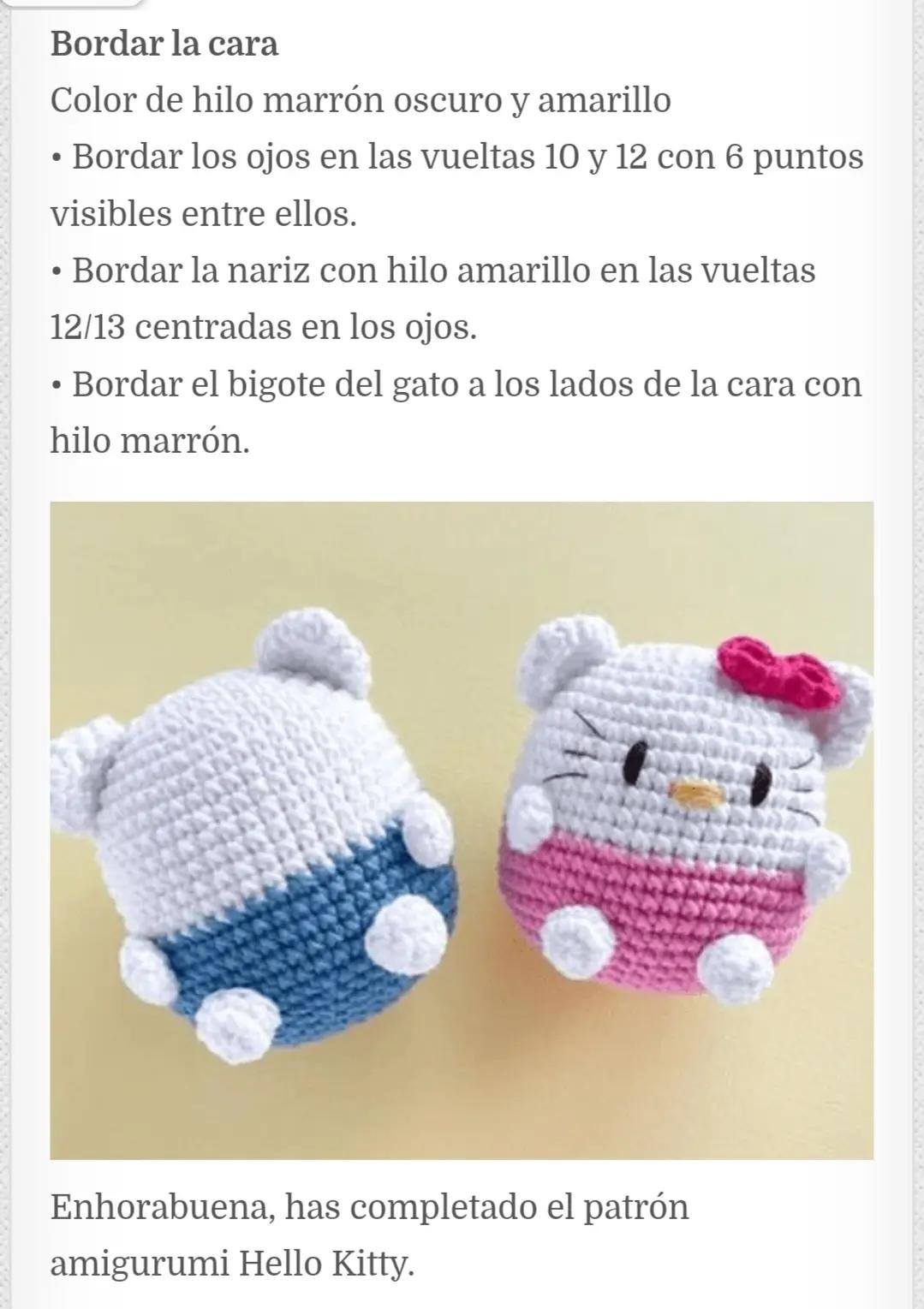 Patrón de ganchillo para muñecos de animales adorables
