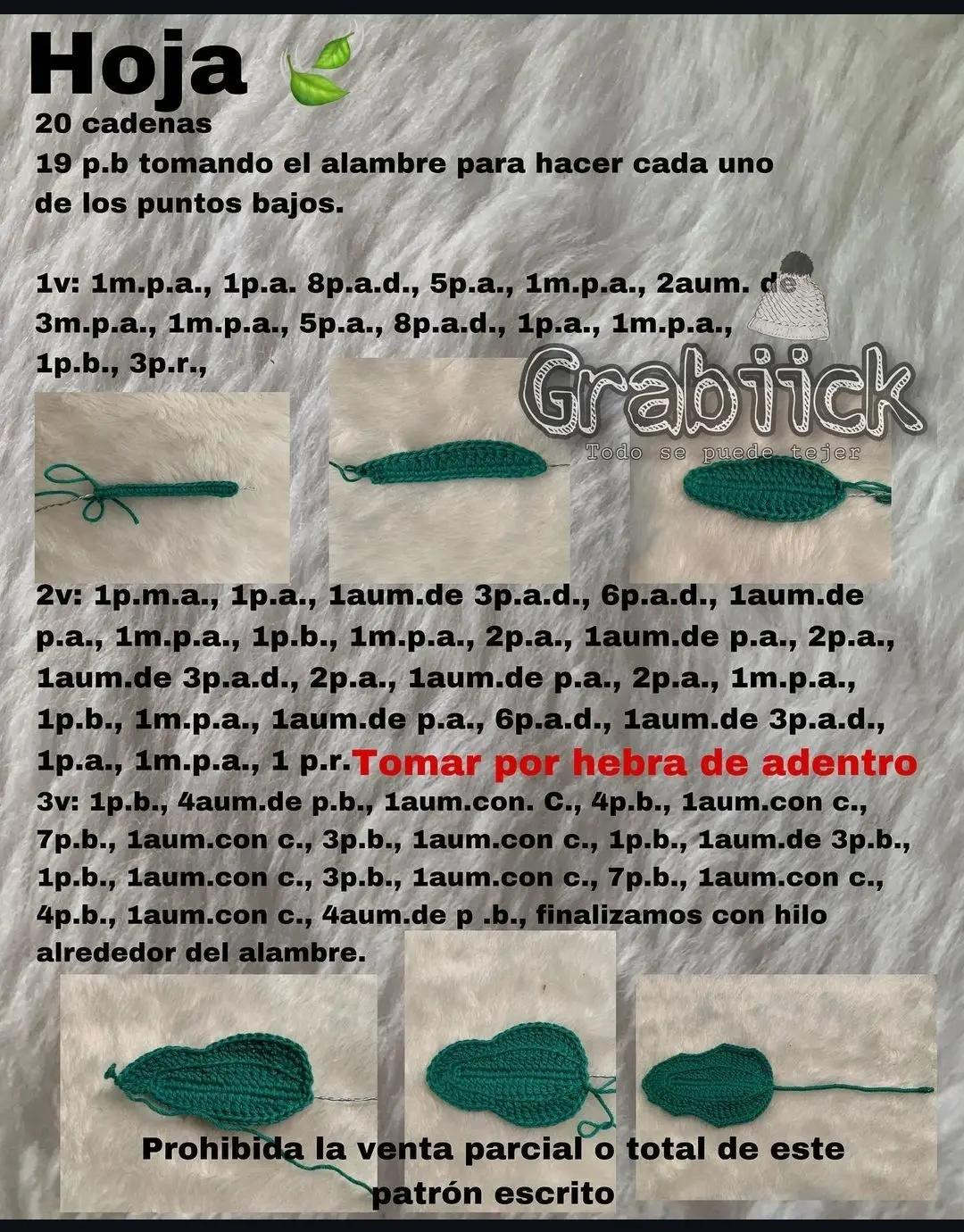 Patrón de Girasol de Ganchillo Gratis y Fácil