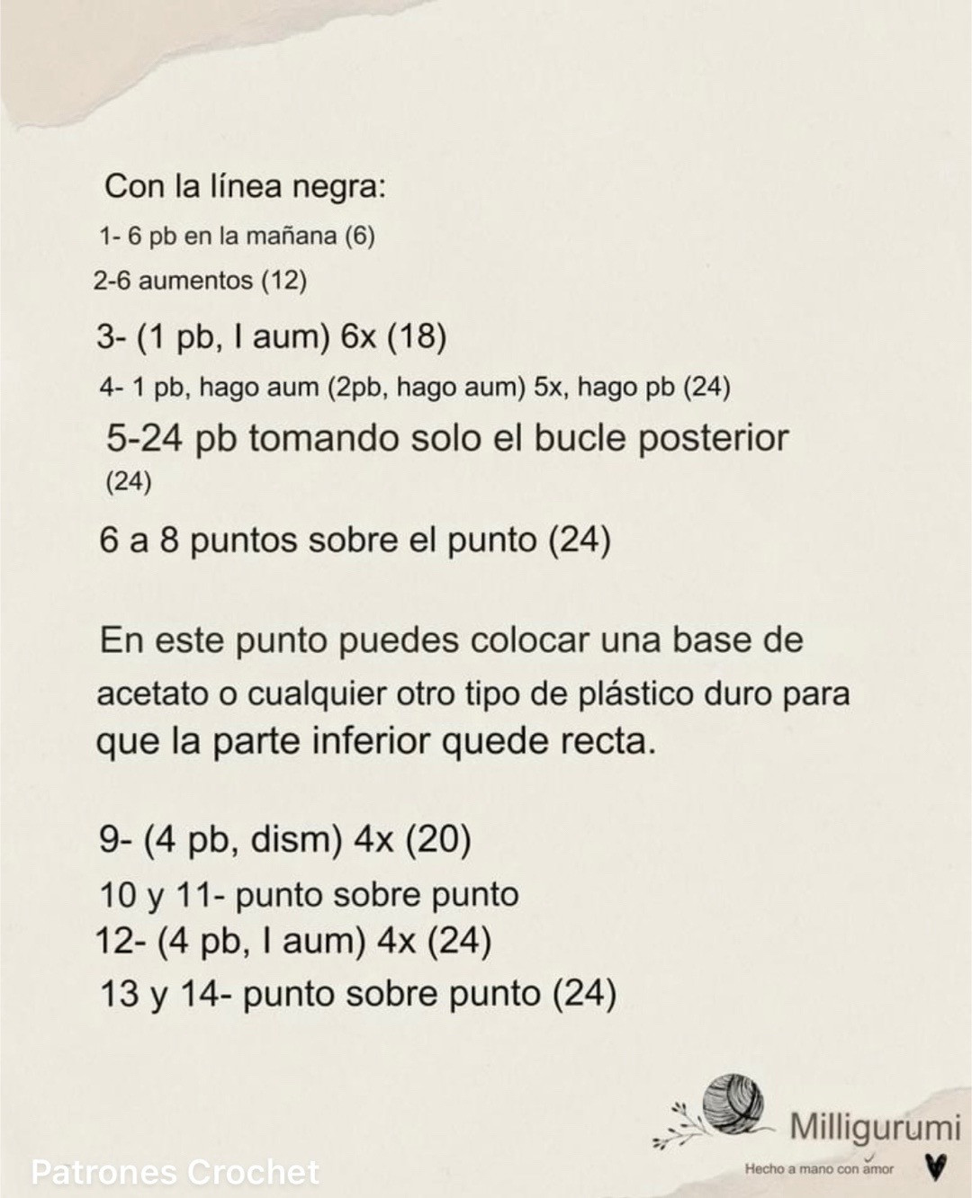 Patrón de llavero de botella de refresco a crochet